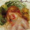 Renoir Pierre-Auguste - Head of a woman 1918