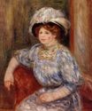 Auguste Renoir - Woman in blue 1919