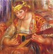 Renoir Pierre-Auguste - Woman with a mandolin 1919