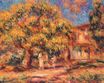 Auguste Renoir - Lime tree and farmhouse 1919