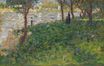 Landscape with Figure. Study for 'La Grande Jatte' 1885