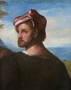 Titian - Head of a Man (fragment of Christ and the Adulteress) 1508-1510