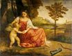 Tiziano Vecelli - Venus and Cupid 1510-1515