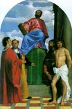 Titian - Saint Mark Enthroned 1510