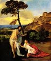 Tiziano Vecelli - Do not touch me. Noli me Tangere 1511-1512