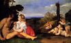 Tiziano Vecellio - The Three Ages of Man 1511-1512