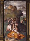 Titian - The Miracle of the Jealous Husband 1511