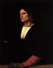 Titian - Young Man with Cap and Gloves 1512-1515