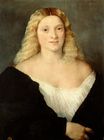 Tiziano Vecellio - Portrait of a Young Woman 1520