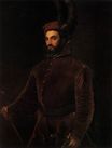 Titian - Portrait of Ippolito de Medici in a Hungarian Costume 1532-1533