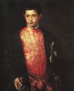 Tiziano Vecellio - Portrait of Ranuccio Farnese 1542