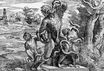 Tiziano Vecelli - Caricature of the Laoc on group 1543-1545