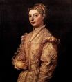 Tiziano Vecelli - Portrait of a Girl 1545