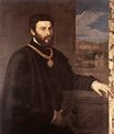Titian - Portrait of Count Antonio Porcia 1548