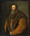 Tiziano Vecelli - Portrait of Pietro Aretino 1548