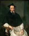 Tiziano Vecelli - Portrait of Ludovico Beccadelli 1552