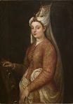 Titian - Cameria, daughter of Suleiman the Magnificent 1555