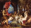 Tiziano Vecelli - Diana and Actaeon 1559