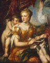 Tiziano Vecelli - Venus Blindfolding Cupid 1560-1570