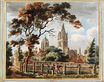 William Turner - Christ Church, Oxford from Merton Fields 1789