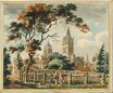 William Turner - Oxford, Christ Church from Merton Fields 1790
