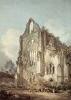 William Turner - Ruins of West Front, Tintern Abbey 1794-1795