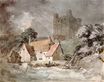 William Turner - Rochester Castle from the River Medway 1792