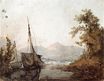 William Turner - River Landscape with Distant Mountains 1792-1793;