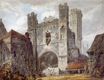 William Turner - Gate of St Augustine's Monastery, Canterbury 1792