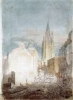 William Turner - St Mary's Church and the Radcliffe Camera from Oriel Lane 1793