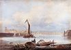 William Turner - London from Lambeth, with Westminster 1795-1797
