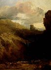 William Turner - Dolbadarn Castle, Study for Diploma Picture 1800-1802