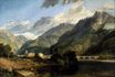 William Turner - Bonneville, Savoy with Mont Blanc 1803