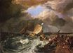 William Turner - Calais Pier, with French Poissards Preparing for Sea, an English Packeet Arriving 1803