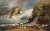 William Turner - Fall of the Rhine at Schaffhausen 1805-1806