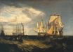 William Turner - Spithead,Two Captured Danish Ships Entering Portsmouth Harbour 1807-1809