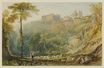 William Turner - View of La Riccia, Ariccia 1817
