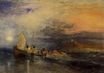 William Turner - Folkestone from the Sea 1824-1825