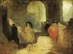 William Turner - Dinner in a Great Room with Figures - in Costume 1835
