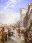William Turner - The Grand Canal Scene, A Street In Venice 1837