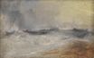 William Turner - Waves Breaking against the Wind 1840
