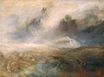 William Turner - Rough Sea with Wreckage 1840-1845