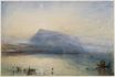 William Turner - The Blue Rigi Lake of Lucerne Sunrise 1842