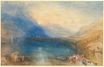 William Turner - The Lake of Zug 1843