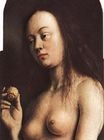 Jan van Eyck - Eve, from the right wing of the Ghent Altarpiece 1425-1429