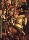 Jan van Eyck - The Soldiers of Christ 1427-1430