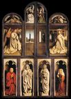 Jan van Eyck - Left panel from the Ghent Altarpiece 1432