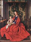 Jan van Eyck - The Ince Hall Madonna. The Virgin and Child Reading 1433