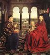 Jan van Eyck - The Rolin Madonna. La Vierge au Chancelier Rolin 1435