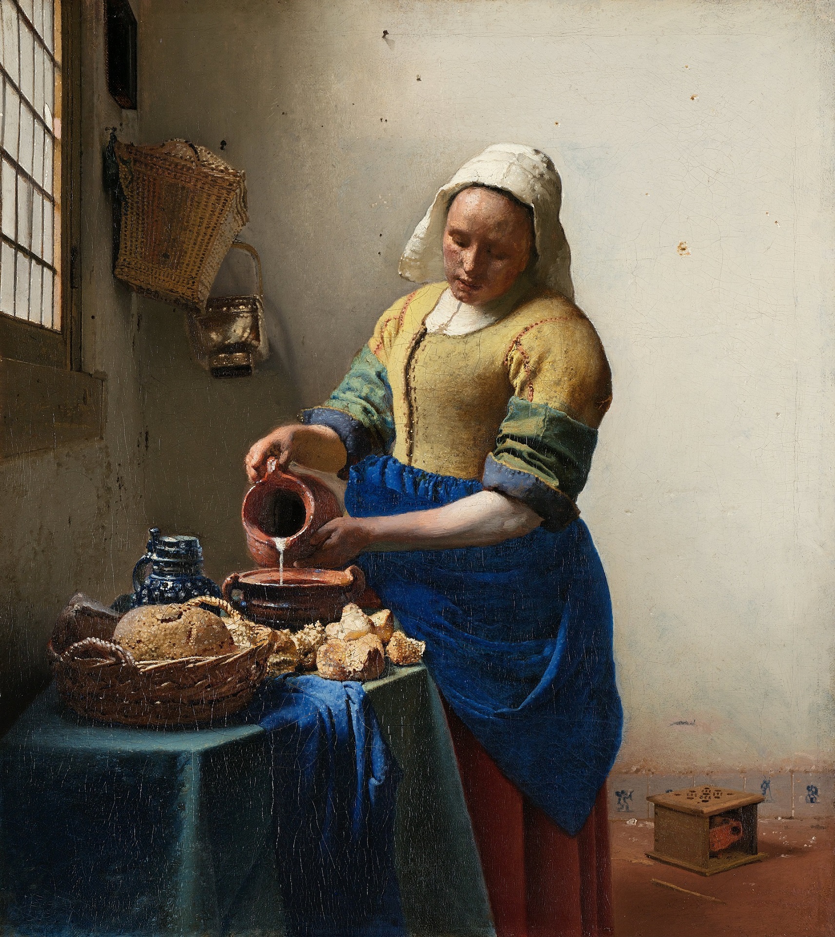 Johannes Vermeer - The Milkmaid 1660